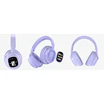 Meet Your New Audio Companion, with (MP3)1GB Memory AI inside Magnetic Touch LCD Screen Headphone